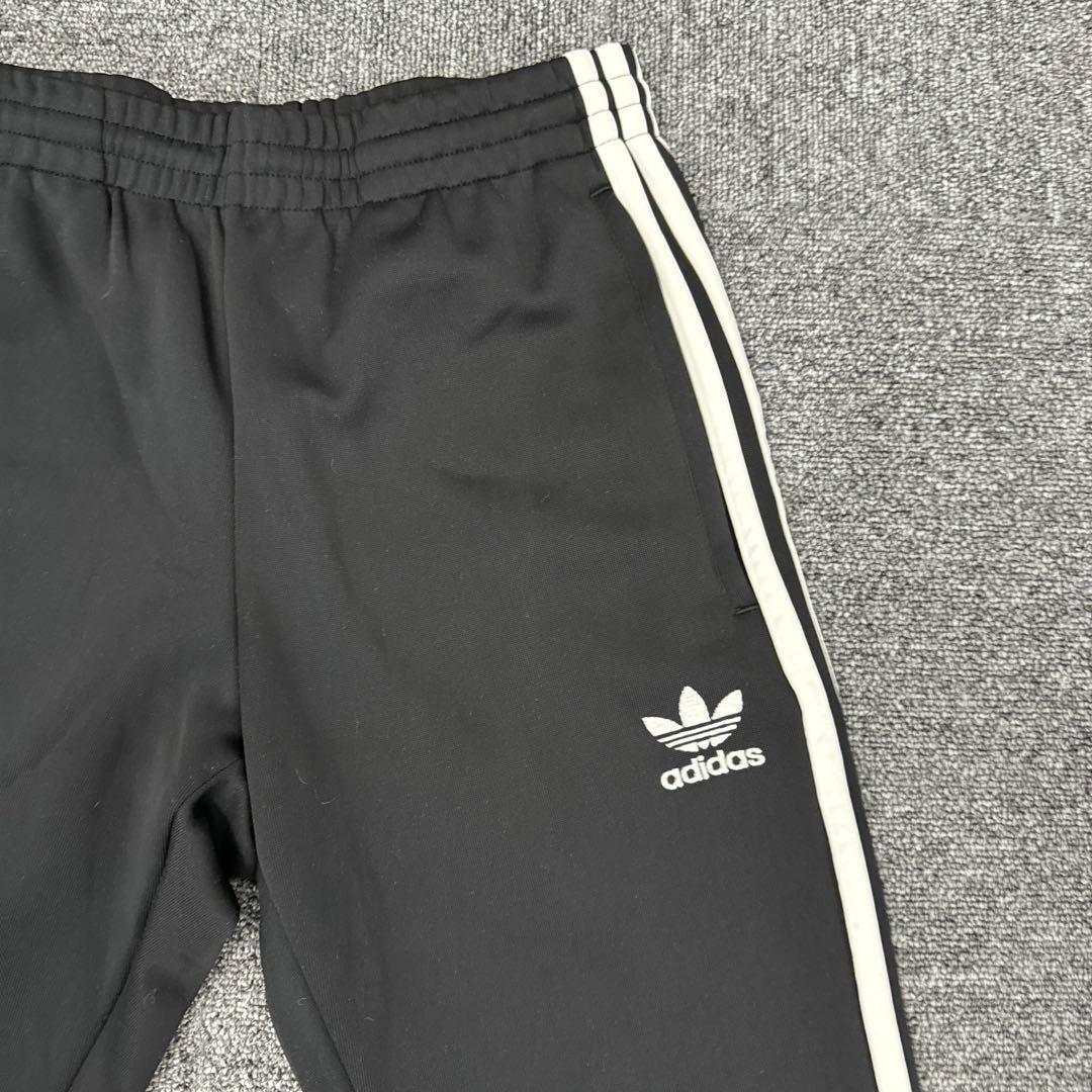 新品adidas トラックパンツ 黒 S RUN DMC セットアップ可