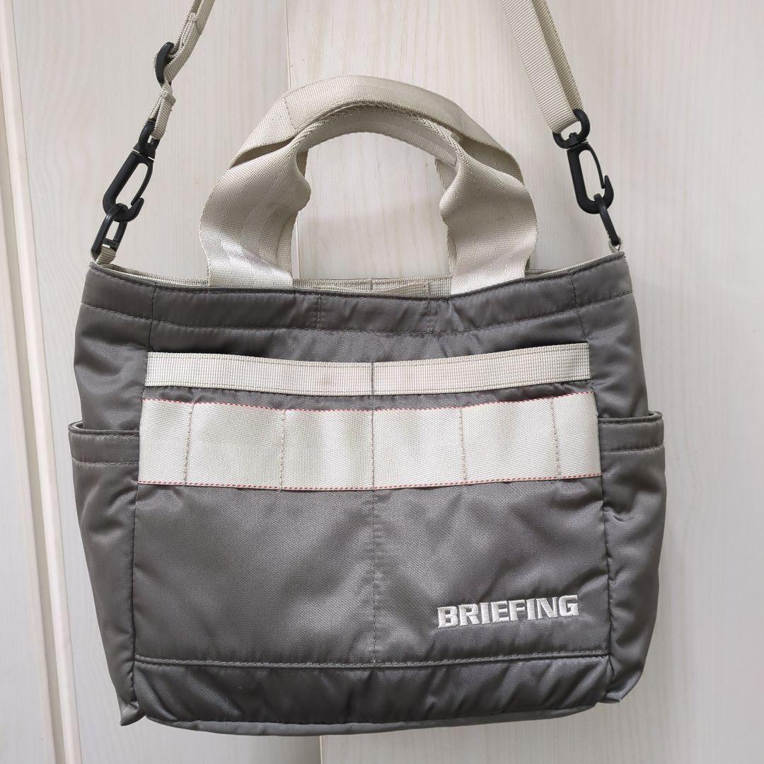 BRIEFING GOLF CART TOTE ECO TWILL　グレー