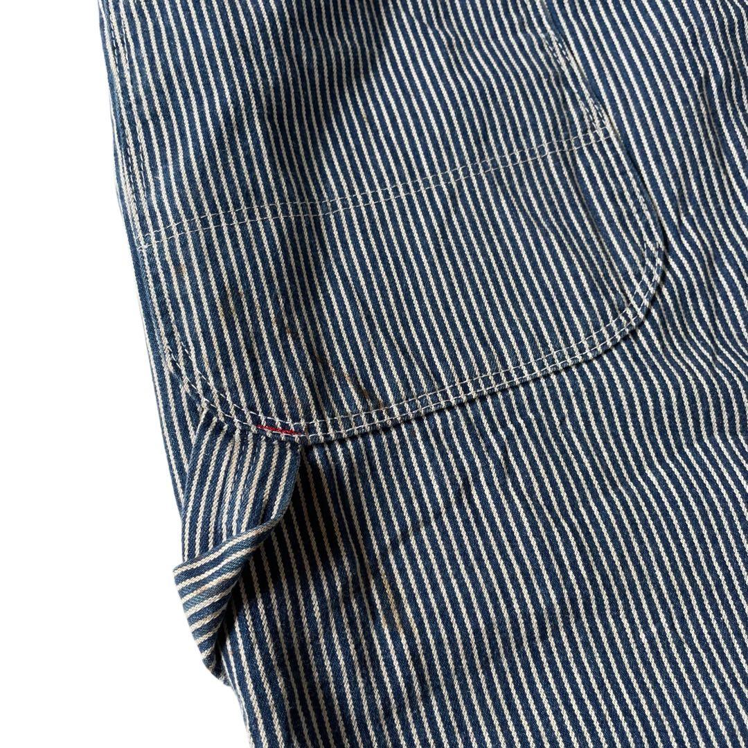 80’s 90’s BIG MAC USA製 オーバーオール ヒッコリー 46