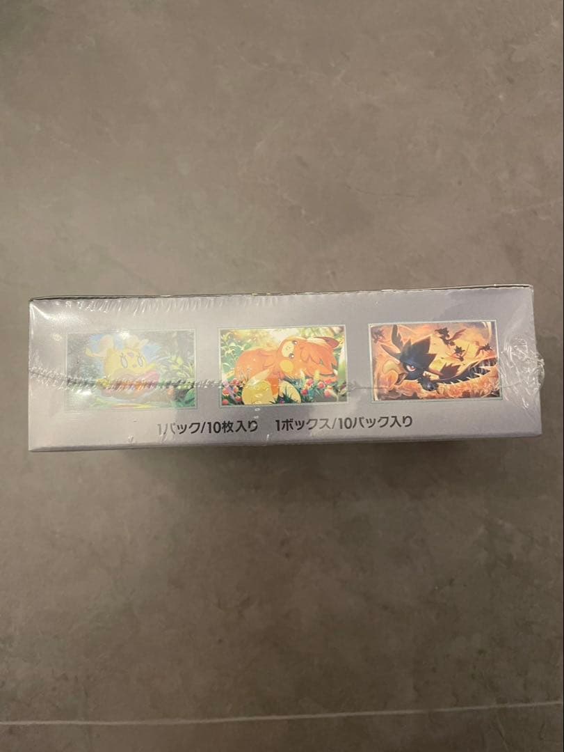 ポケモンカード シャイニートレジャーEX、レイジングサーフシュリンク付き2BOX