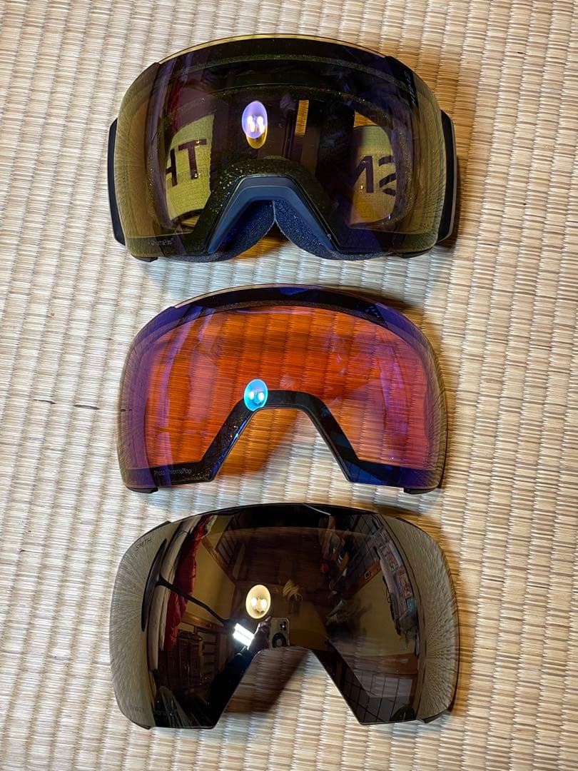 SMITH I/O MAG XL 調光 アジアンフィット 交換レンズ付