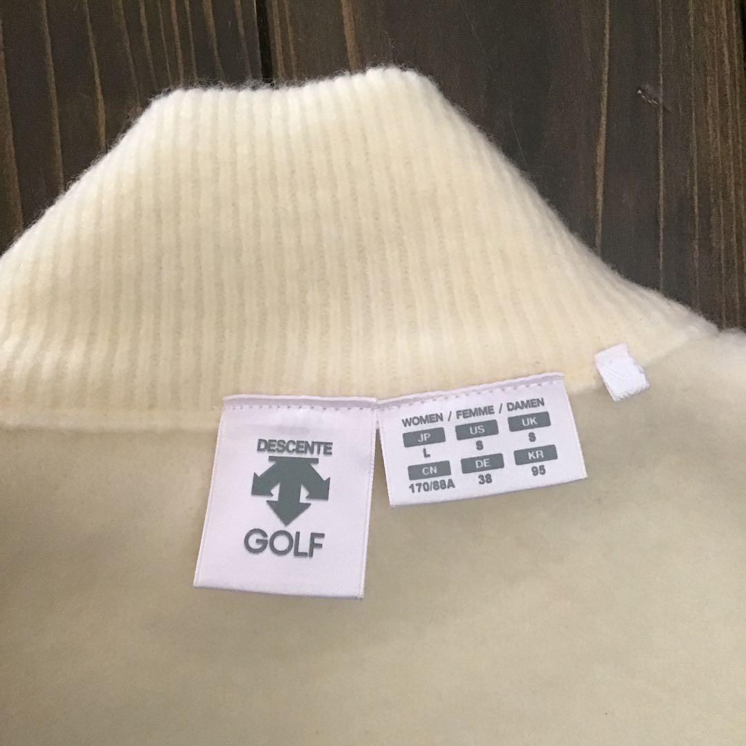 レディースのゴルフセーター　デサントゴルフ