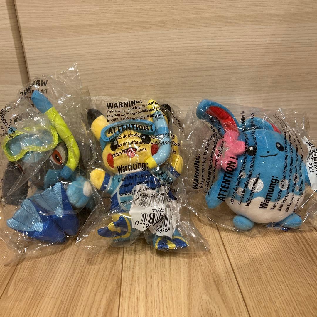 ポケモンセンター WCS 2024 ホノルル ぬいぐるみ 3点セット