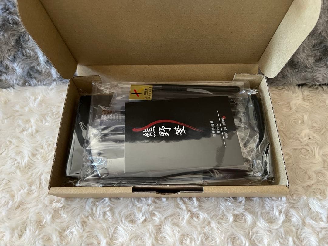 熊野化粧筆　筆の心　KFi-258KK メイクブラシセット〈８本セット〉