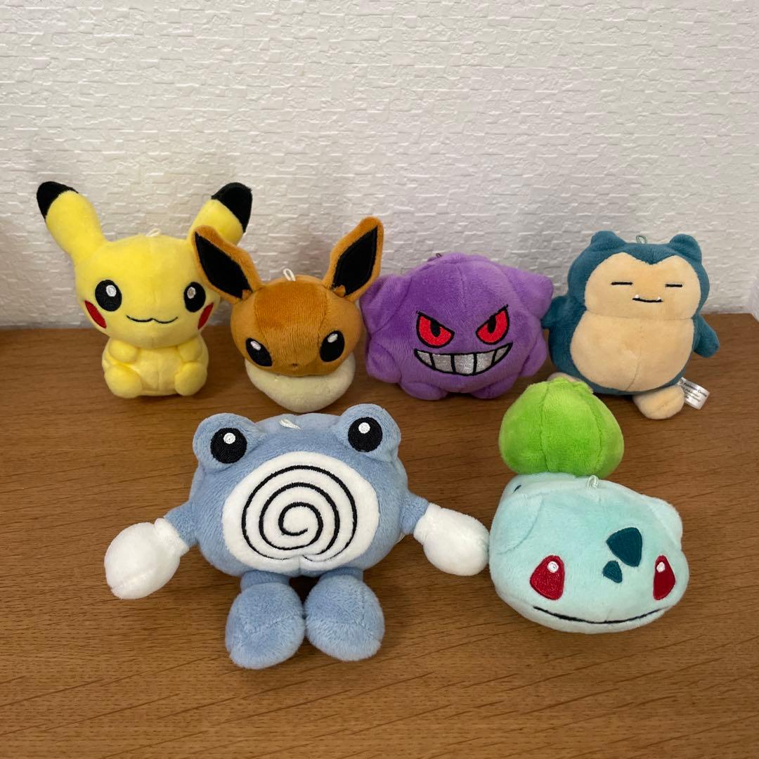 ポケモン　もっちりマスコット　ぬいぐるみ　まとめ