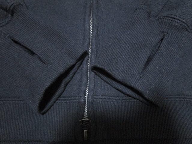 未使用　ナリフリ×アルファ　ダブルフードフロントジップパーカー