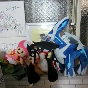 ぬいぐるみ　ディアルガ　30cm 特大　大きい　リボン袋付【残3限定】