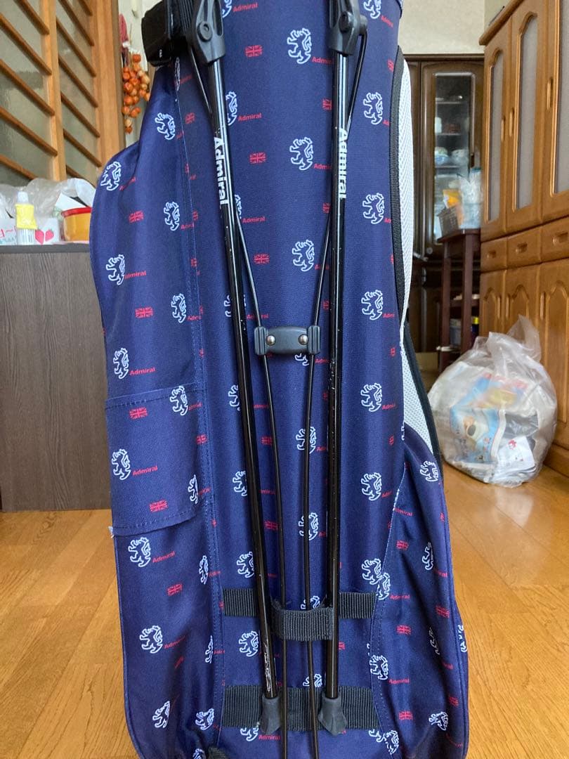アドミラル　スタンドキャディバッグ ネイビー