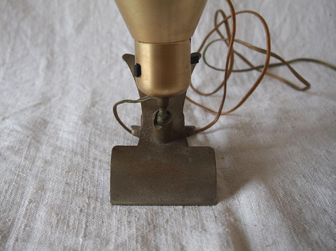 アルミクリップライト ミッドセンチュリー クリップライト ヴィンテージ/K396