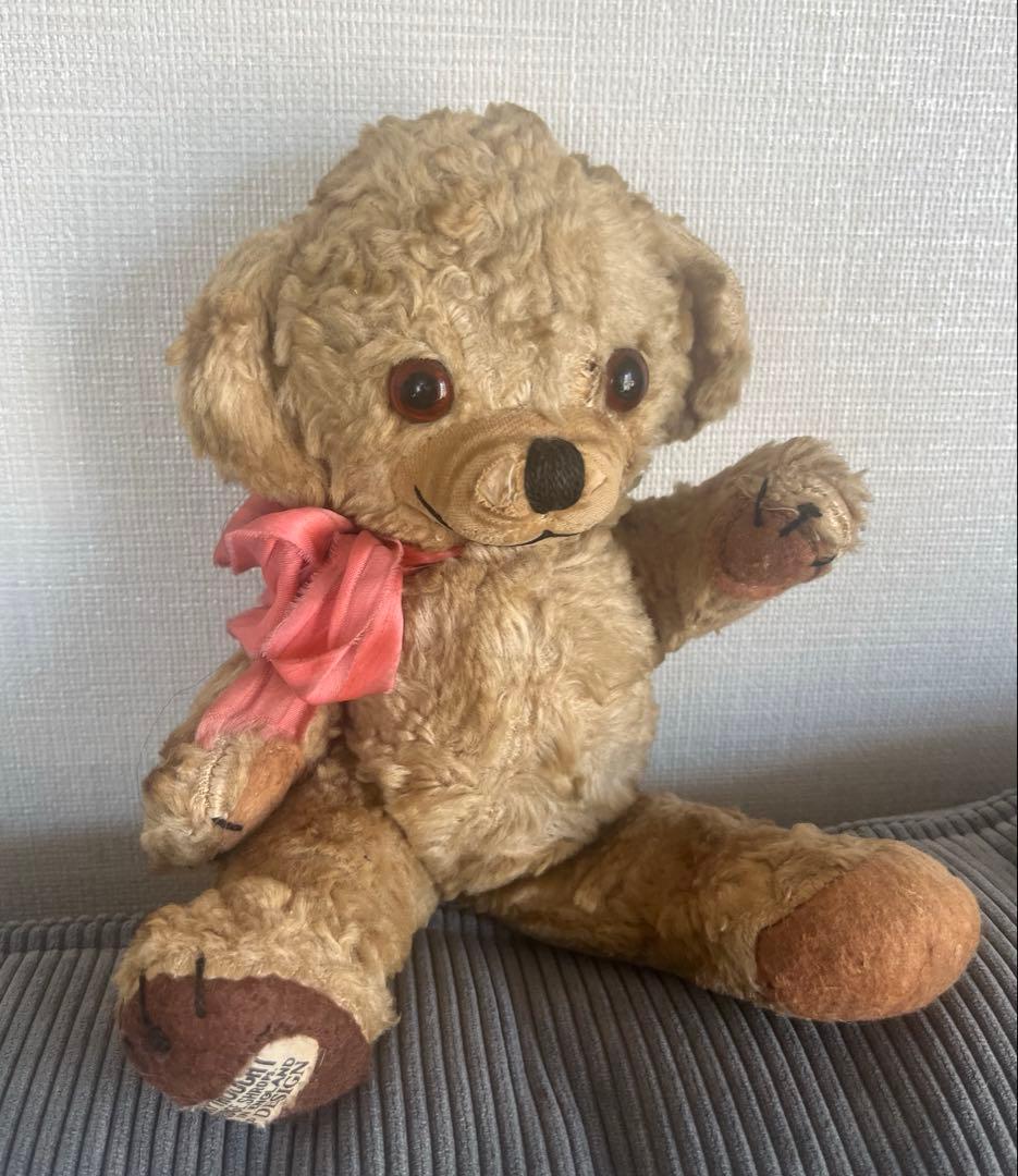 ヴィンテージチーキー　PEGdタグ　ヴィンテージテディベア　メリーソート