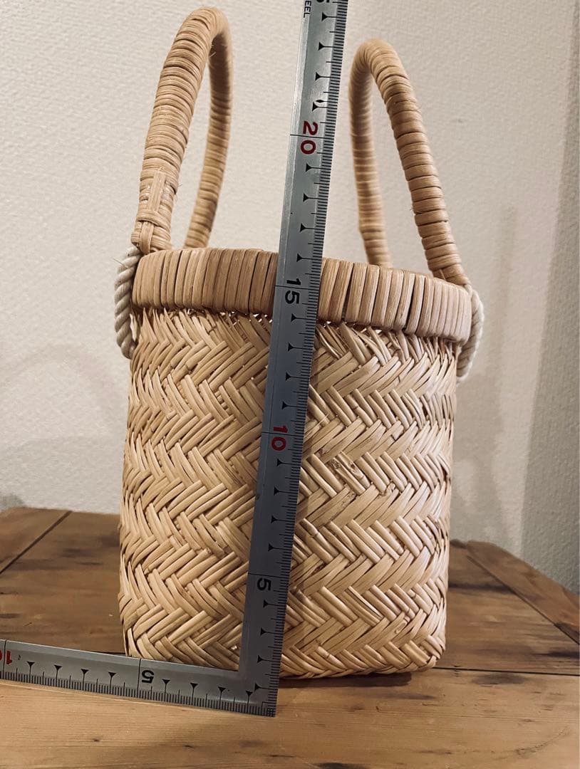 鳥越竹細工 かごバッグ