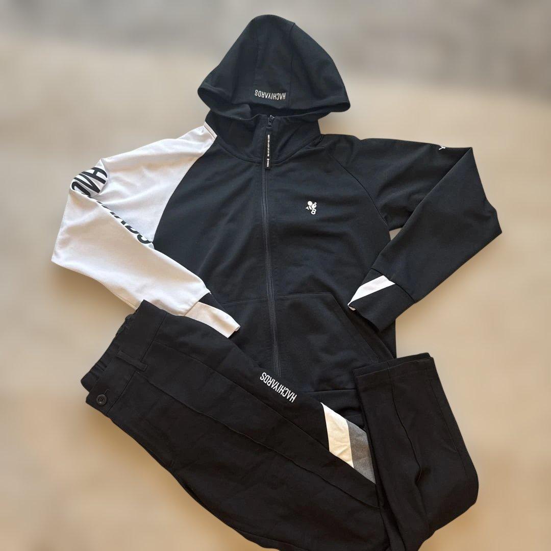 美品　ハチヤーズ　8yards セットアップ　ゴルフ　サイズ上下M