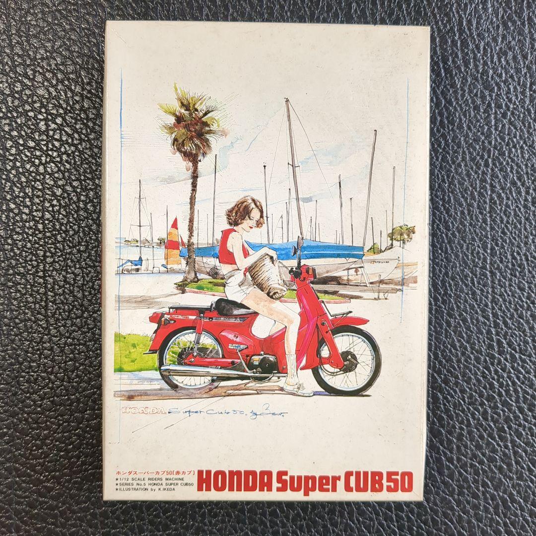 バンダイ 1/12ライダース・マシンシリーズ No.5 ホンダ 赤カブ