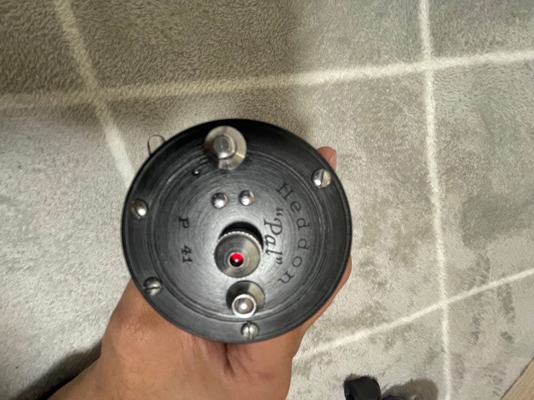 ヘドン　P41 リール　レトロ　オールド　バス釣り