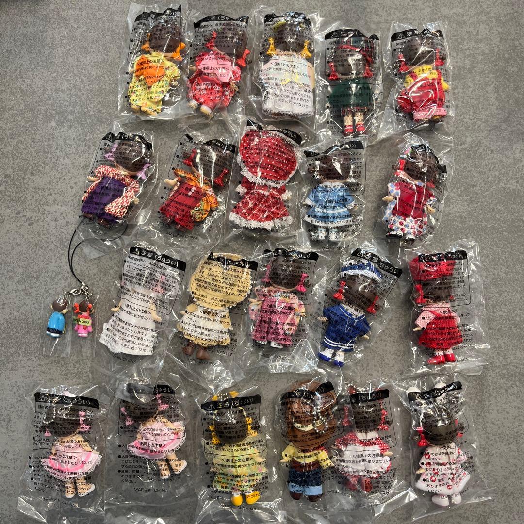 【新品未使用】不二屋　プリティペコちゃん＆アイドルペコちゃん 各10種類コンプ