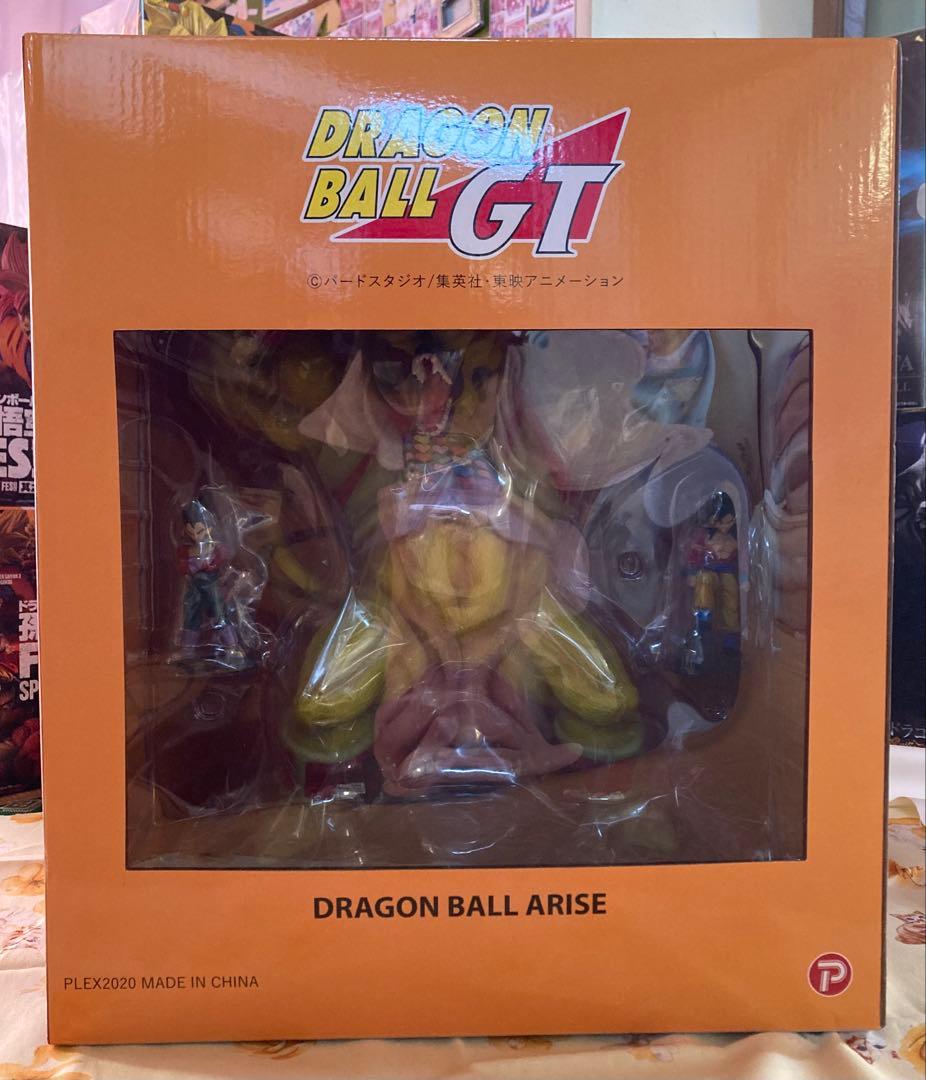 ドラゴンボール大猿ベビーと超サイヤ人4孫悟空フィギュア