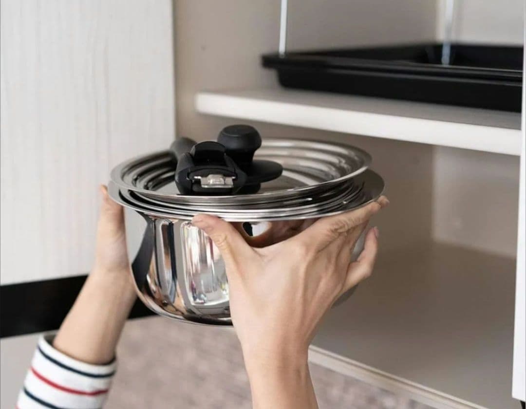 新品　宮崎製作所　十得鍋 セット (16・18・20cm) 兼用蓋 片手ハンドル