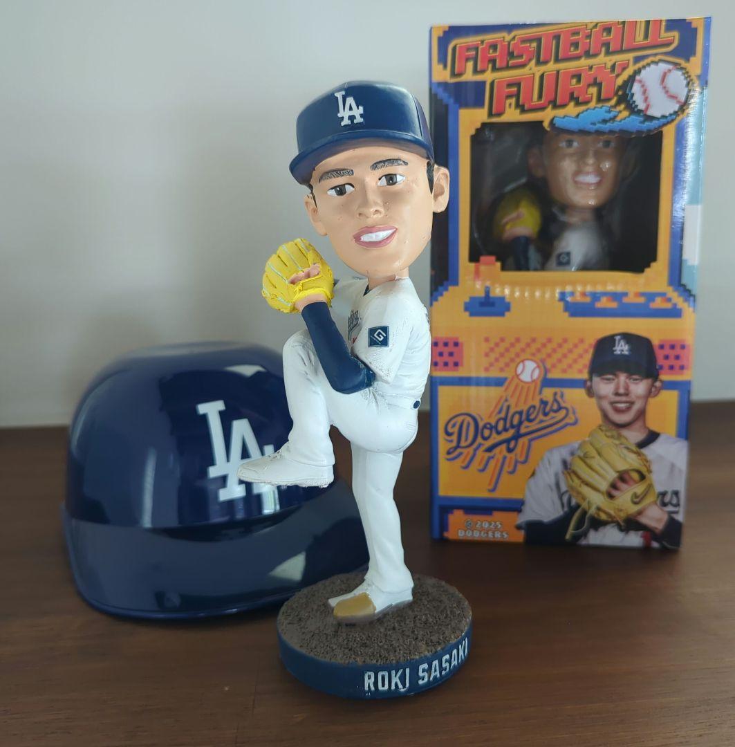 【未開封】限定品 佐々木朗希 ボブルヘッド　ドジャース　メジャーリーグ