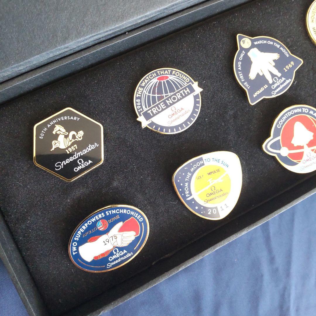 オメガ スピードマスター 月面着陸50周年記念 ノベルティ ピンズ 希少品