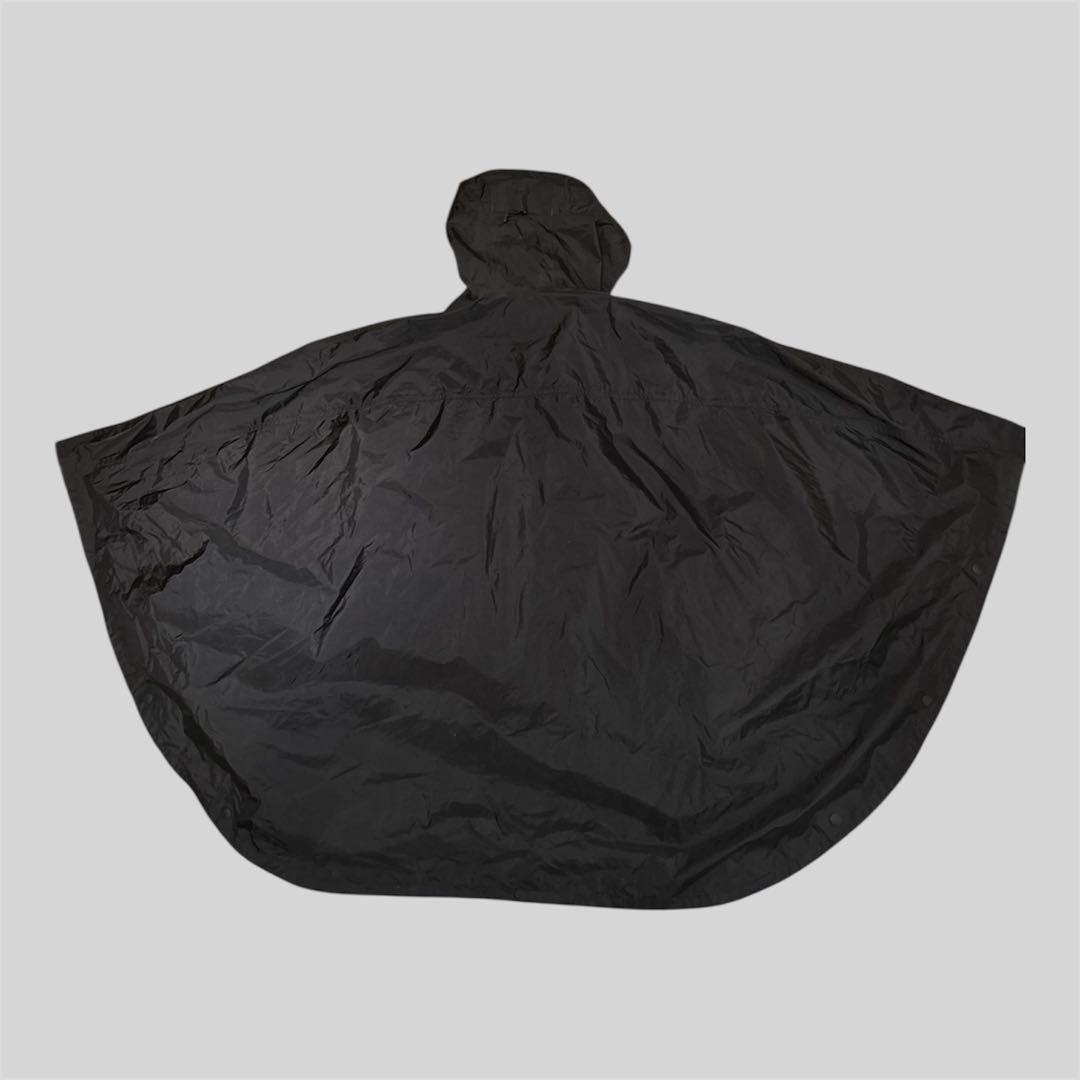 希少！パタゴニア トレントシェル レインポンチョ 黒 H2No レインコート