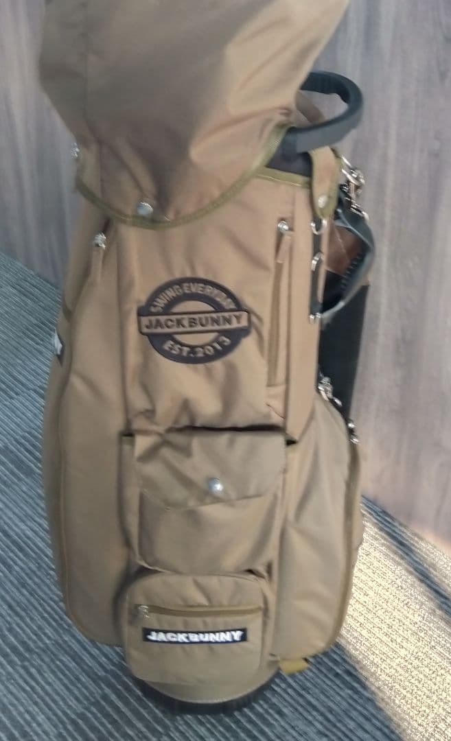 JACK BUNNY カーキーキャディバッグ