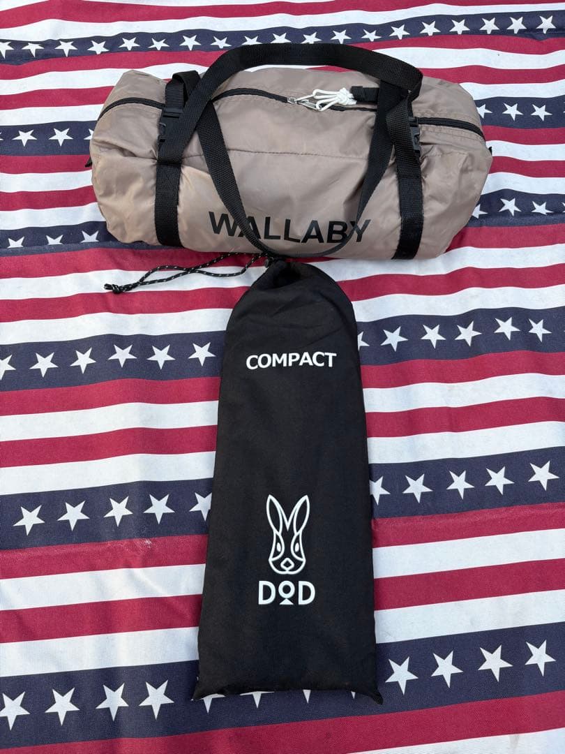DOD WALLABY TENT グランドシート コンパクトタープポールセット