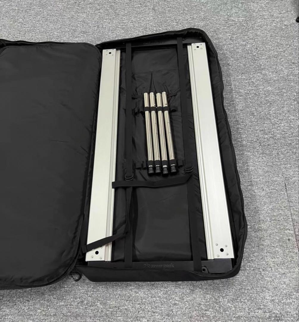 スノーピークIGT ロングバック 4ユニット 3層収納バック 天板と脚収納可能