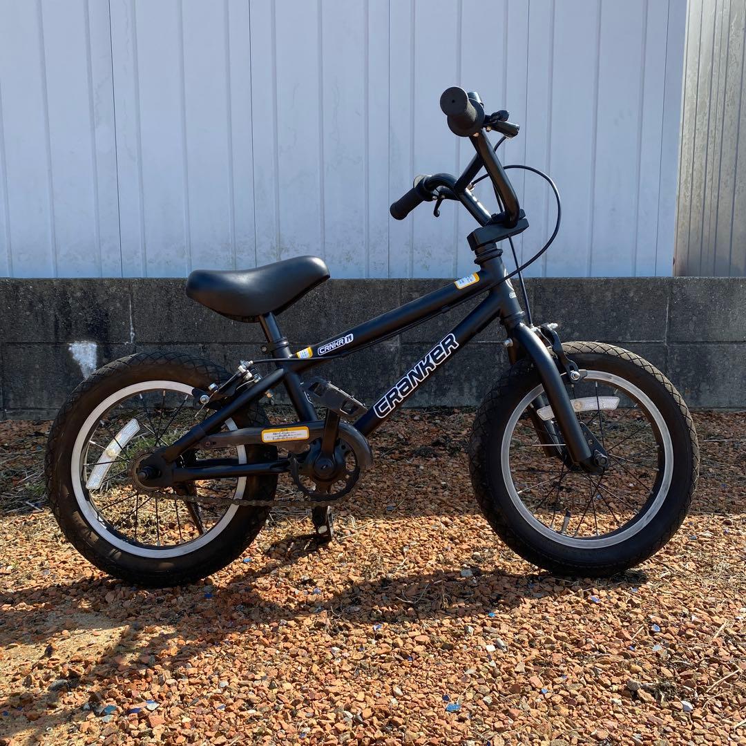 【即購入不可】CRANKER キッズバイク ブラック 14インチ