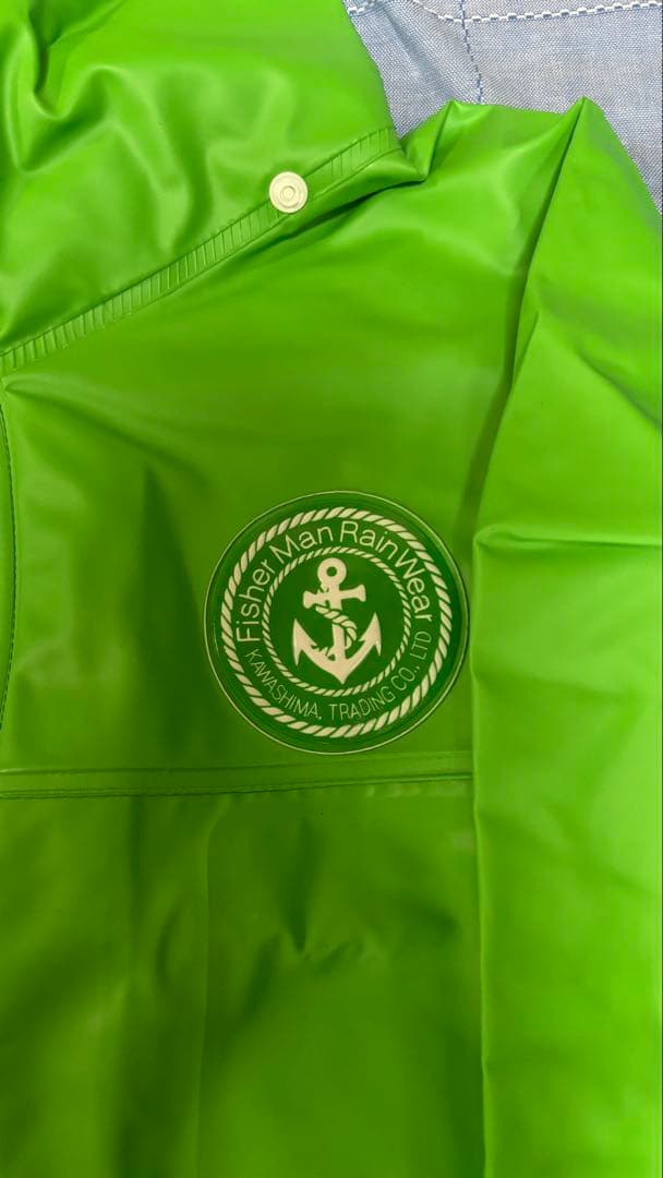 か*ず様 クラフテル　漁師カッパＬサイズ 上衣のみ
