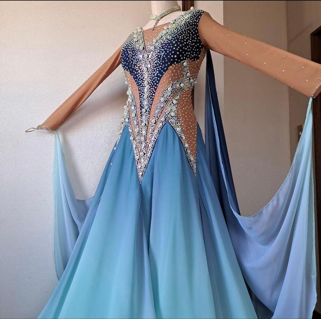 社交ダンスドレス/スタンダードドレス/モダンドレス/競技ドレス/社交ダンス