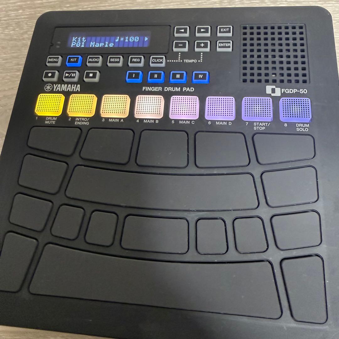 【美品】YAMAHA フィンガードラムパッド FGDP-50