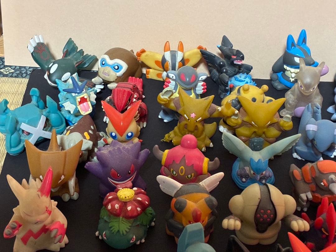 【値下げ】レトロ　希少　ポケモンキッズ 指人形　70体セット