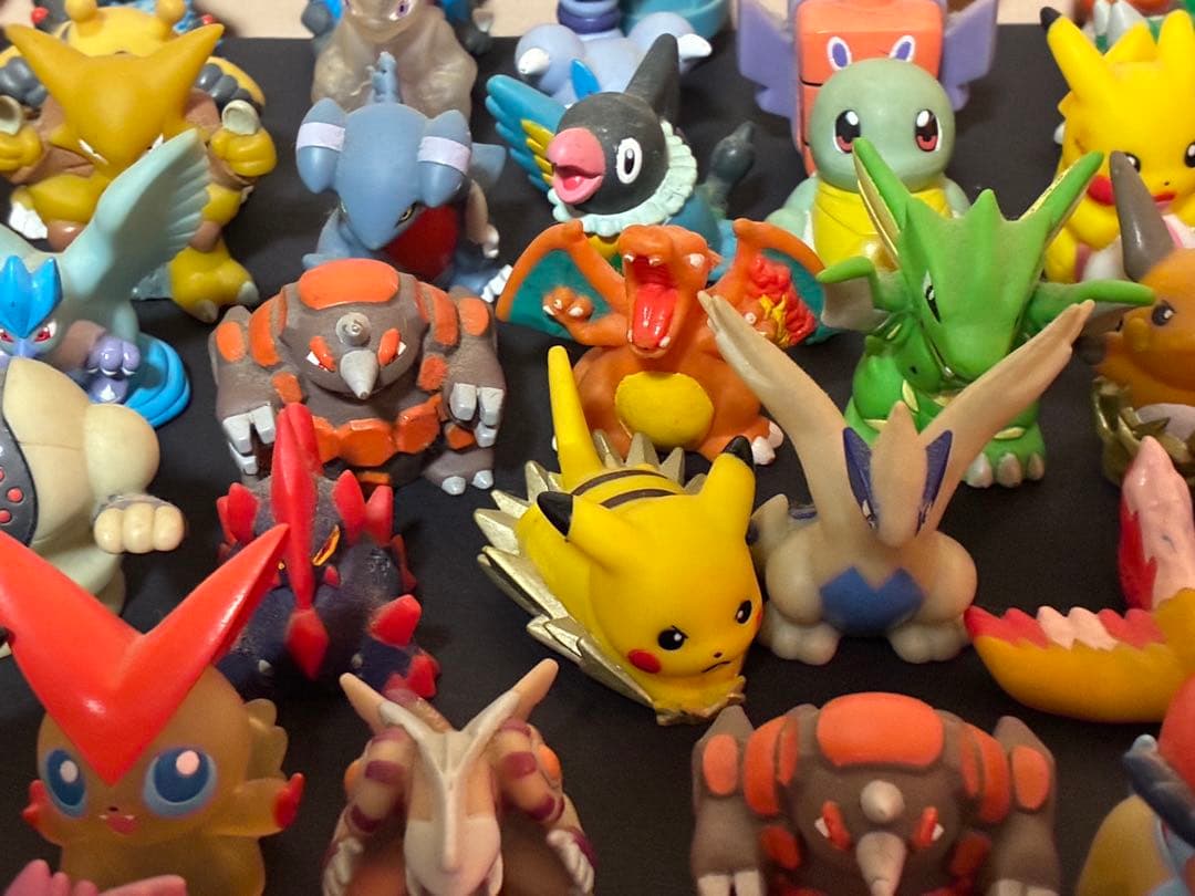 【値下げ】レトロ　希少　ポケモンキッズ 指人形　70体セット