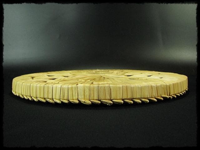 円座 5枚揃 茶道具 露地道具 網代 立礼 座布団 f316