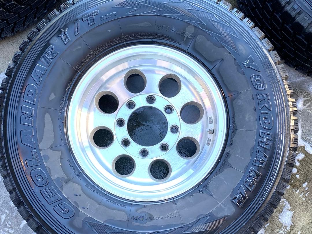 【なおさま専用】 ハマーH2用　スタッドレスタイヤ&ホイール　4本セット