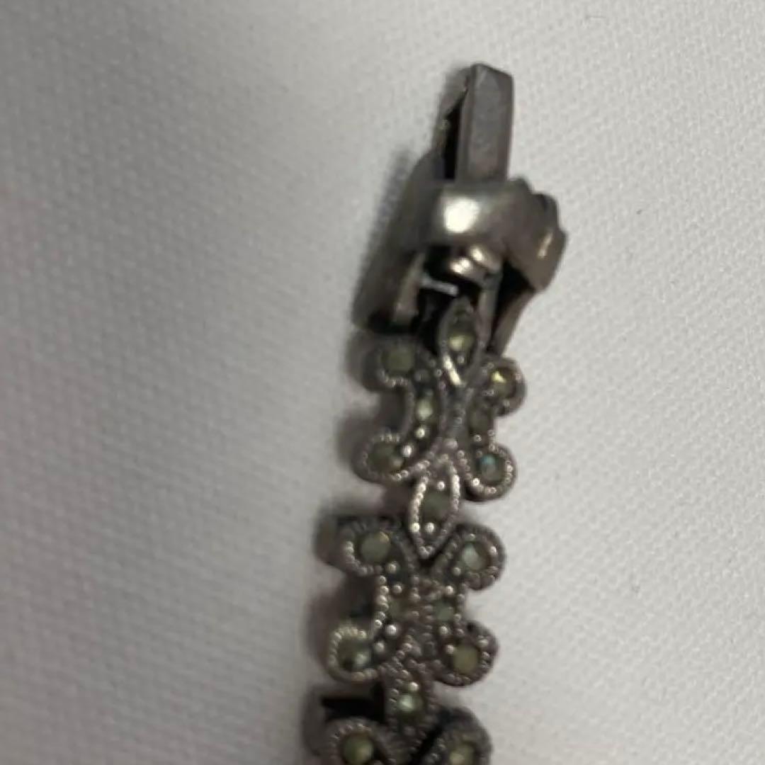 シルバーマーカサイトブレスレット時計