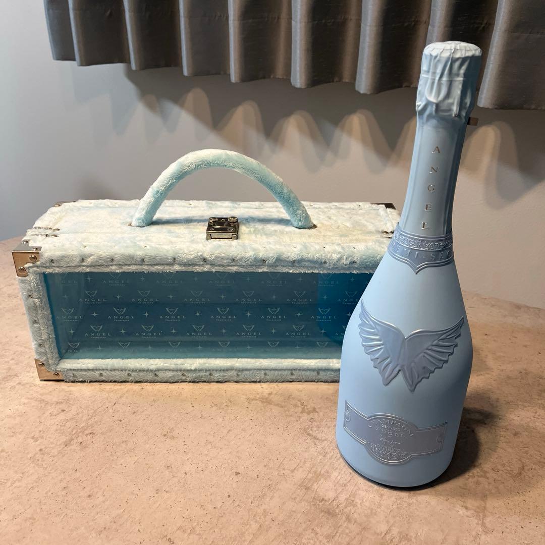 エンジェルシャンパン ドゥミセック ブルーファータイプ／未使用・未開封 箱付き！