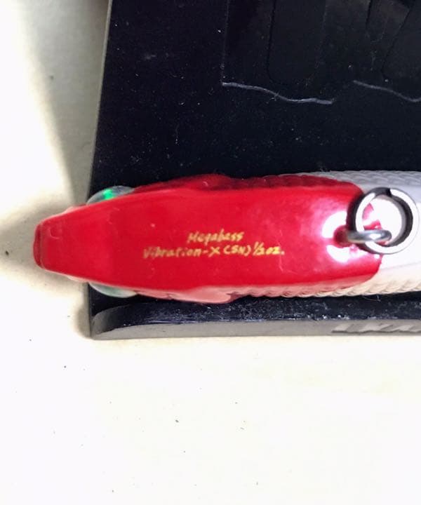 【美品中古】Megabass VIBRATION-X 73 PM RED HED