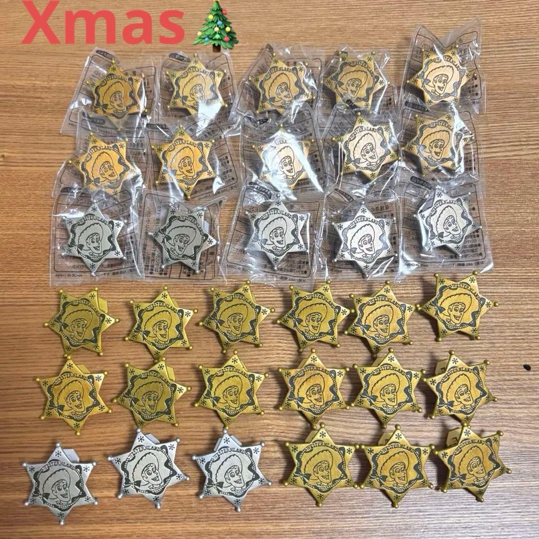 バラ売り可 ディズニー シューティングギャラリー 保安官バッジ 116点