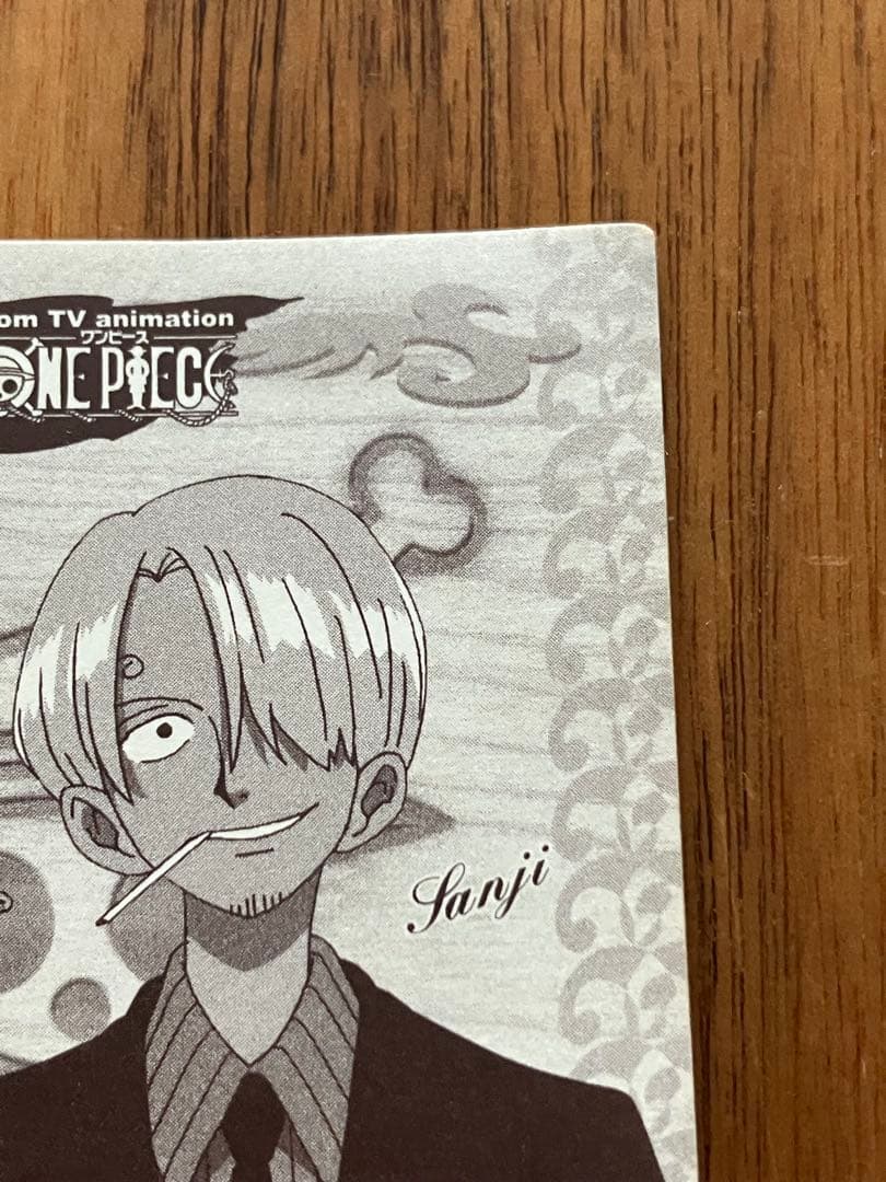 ワンピース　アマダステッカー　サンジ　SP14 キラシール
