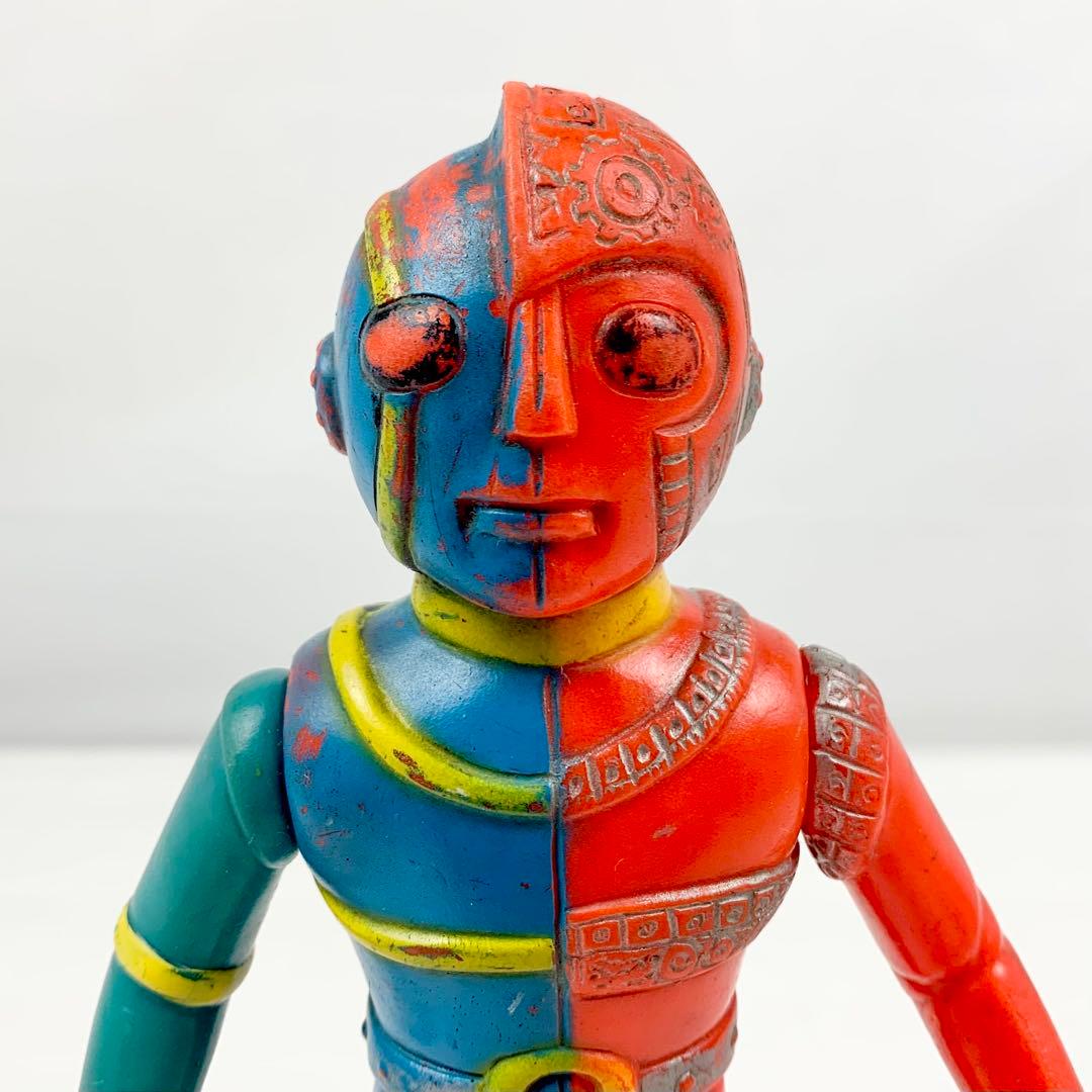 《当時物》タカトク/人造人間キカイダー/ソフビ/昭和レトロ