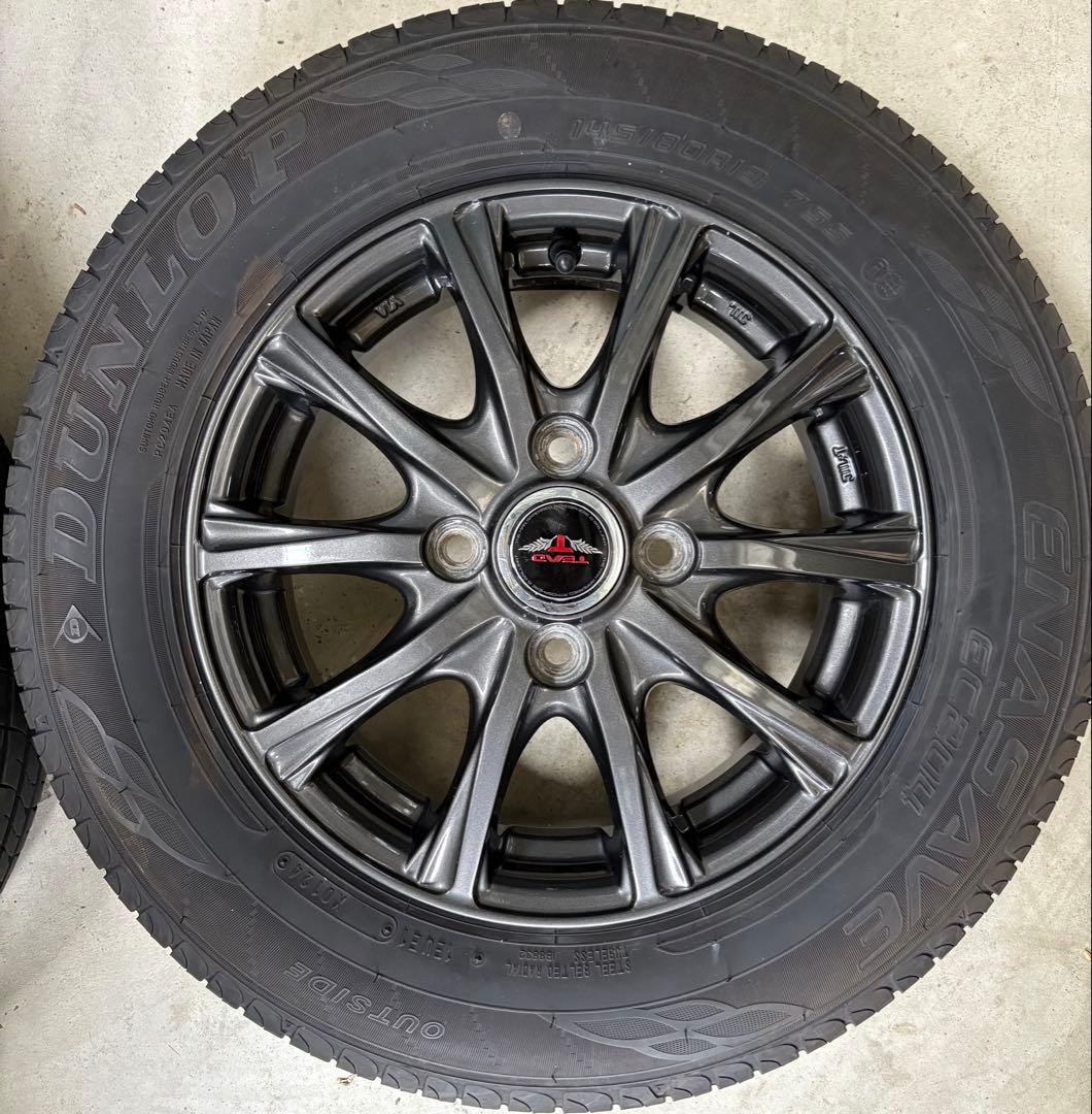 145/80R13 アルミホイール付き夏タイヤセット①