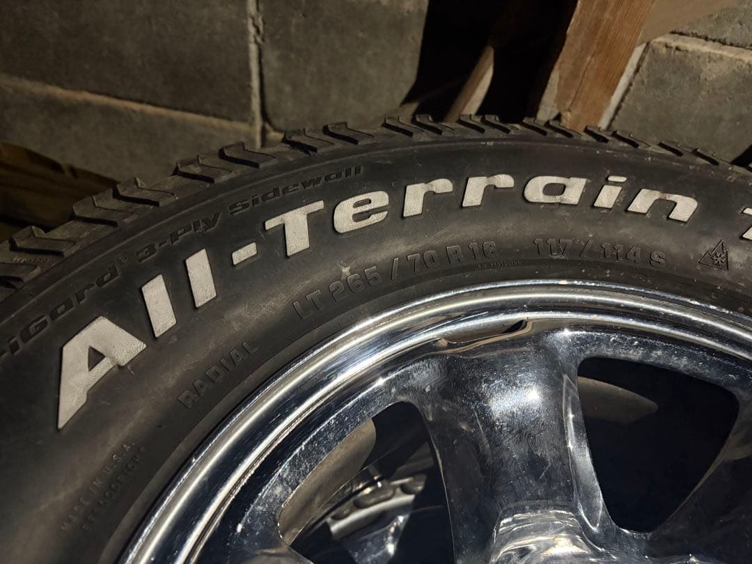 希少　ハイラックスサーフ185　純正　メッキ　スチールホイール　ハイエース　流用