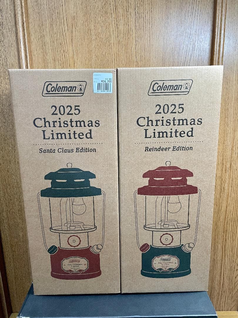 【限定】Coleman クリスマスリミテッド ランタン 2025 ２個セット