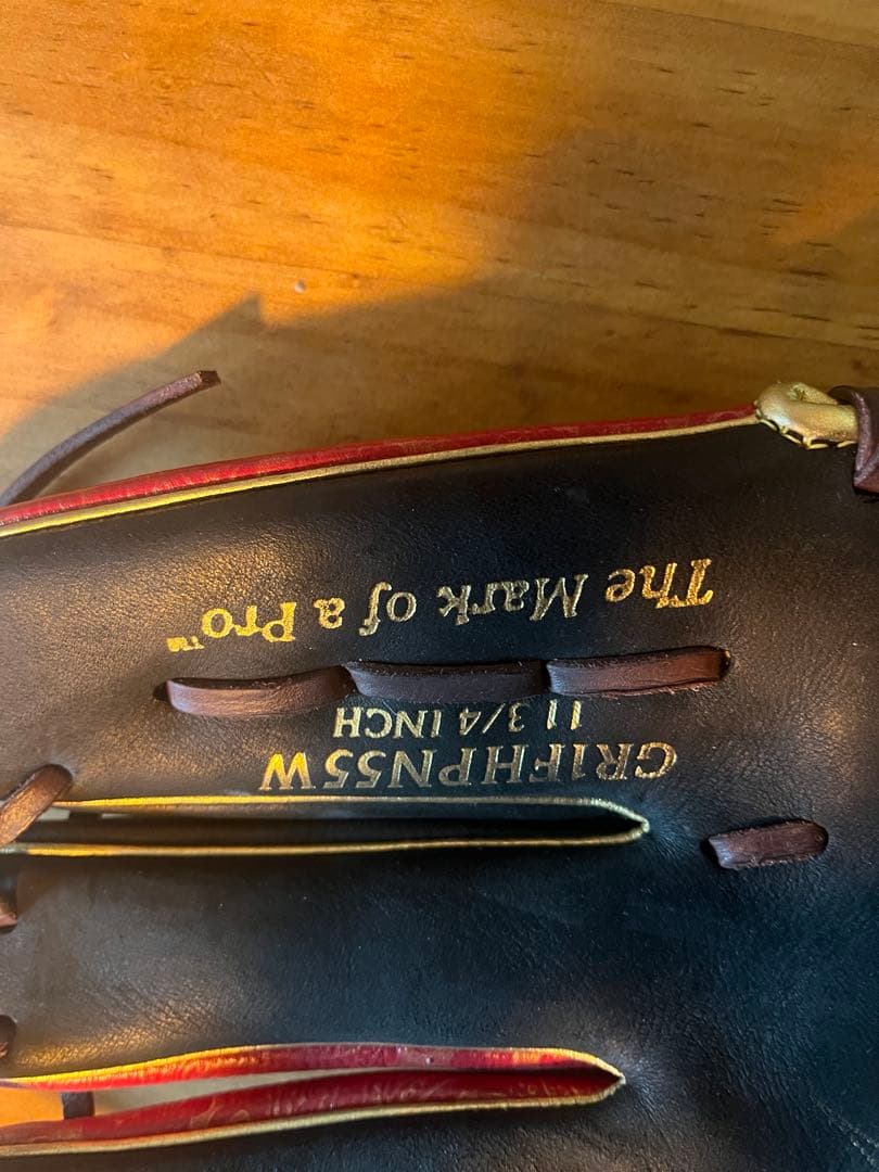 Rawlings Wing Tip グローブ 赤/黒