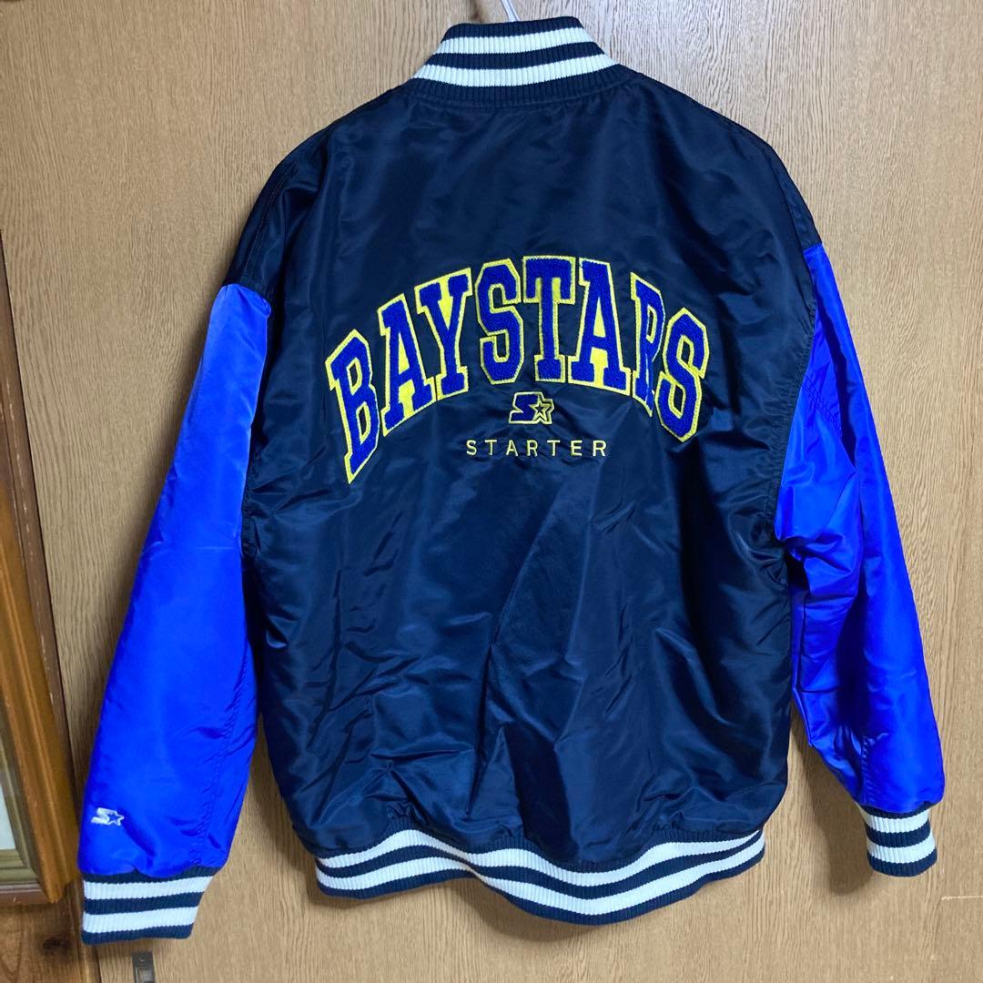 BAYSTARS スタジャン STARTER ネイビー/ブルー　サイズＬ