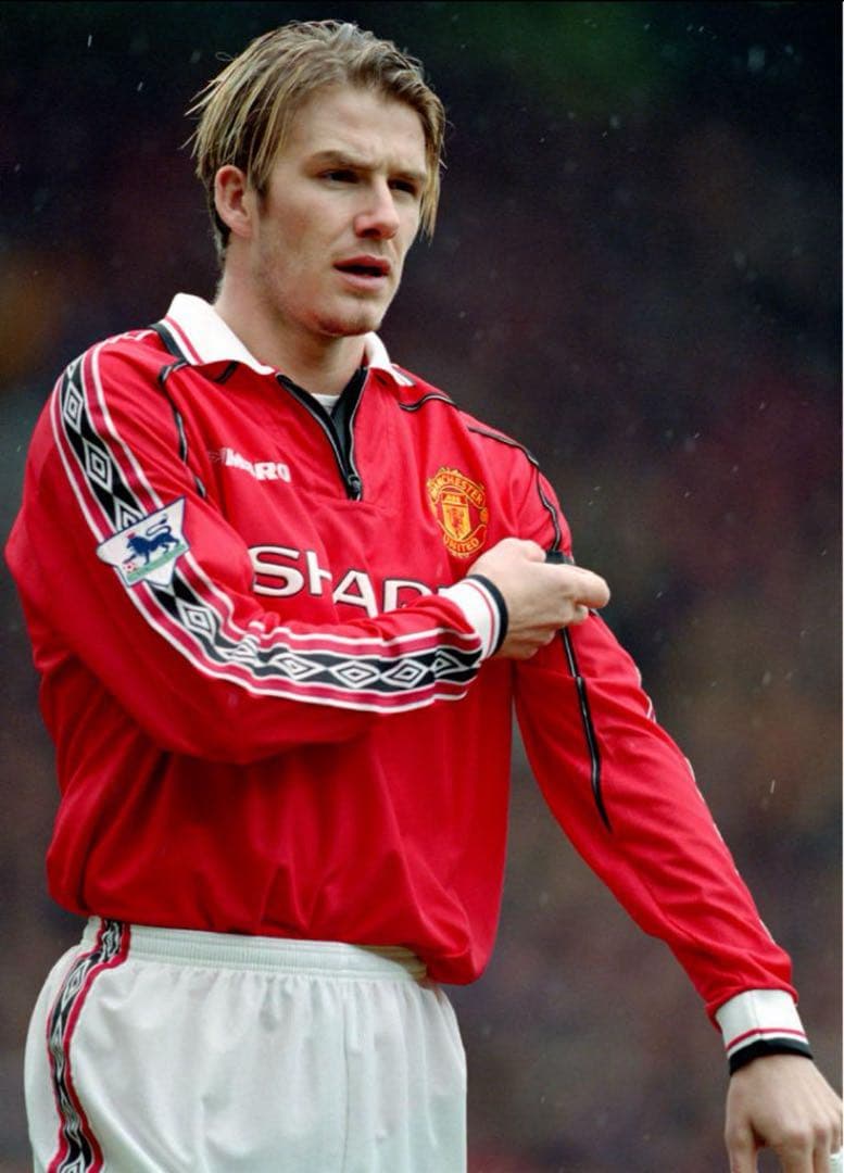 希少✨イングランド製　マンチェスターユナイテッド　ユニフォーム　ゲームシャツ