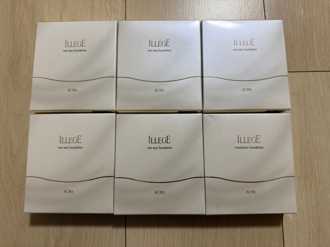 ソーマ　化粧品　ツーウェイ、トリートメントファンデーション　6点まとめ売り