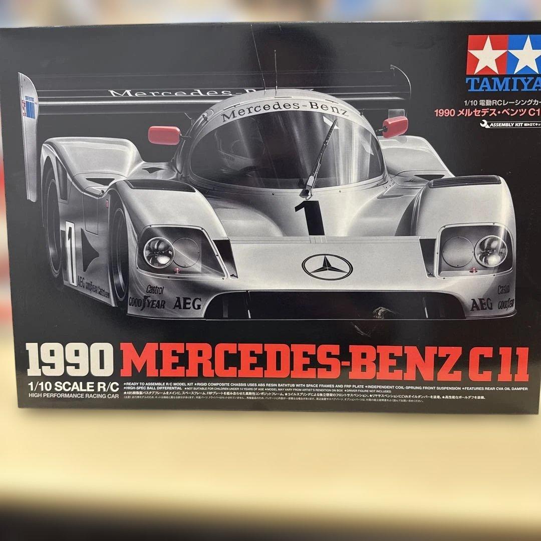 10 タミヤ　1990 MERCEDES-BENZ C11 1/10 RCカー