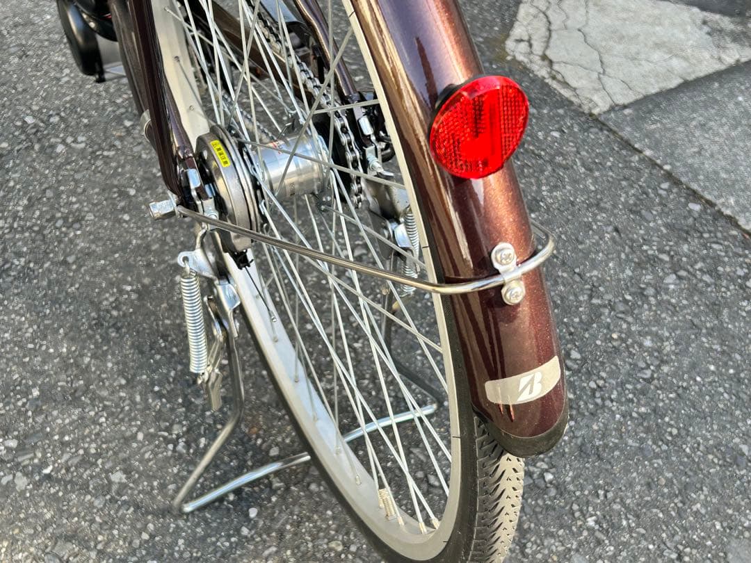 【電動自転車】サビなし・充電器・ケータイホルダー付き